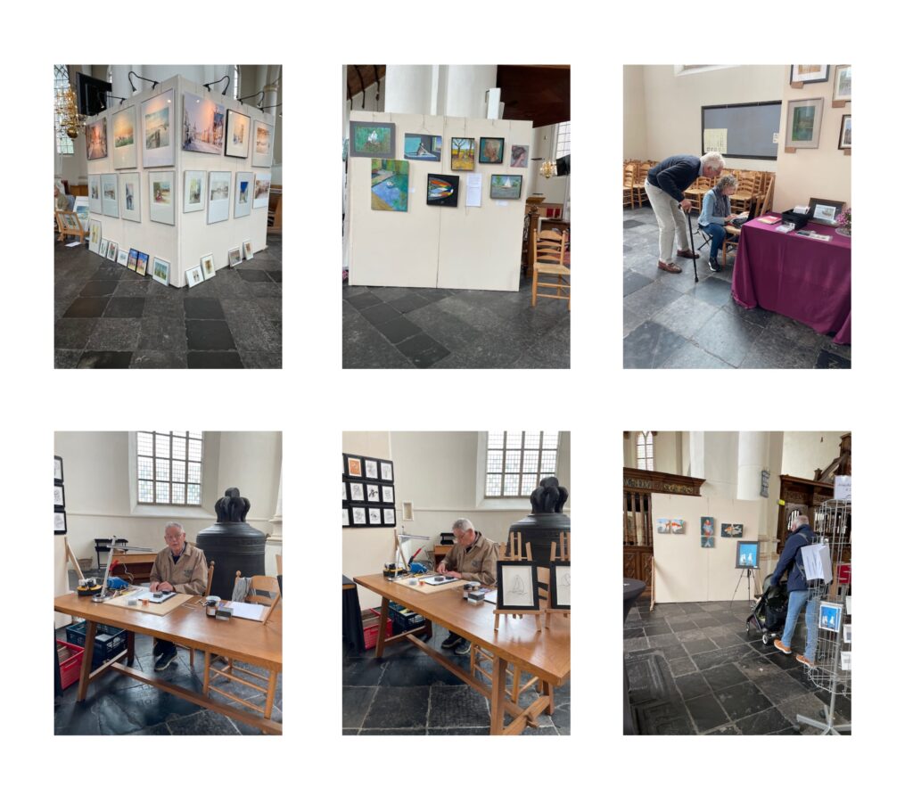 Overzicht tentoonstelling Grote Kerk 2